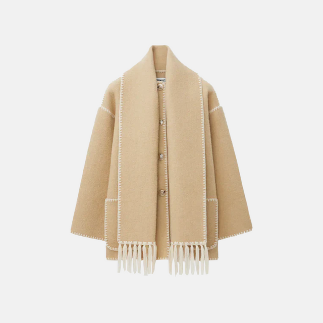 VESTE AVEC ÉCHARPE KALIA